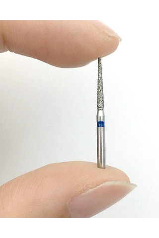 10 Adet Elmas Burs Diş Fg 1.6mm Yüksek Hızlı Matkaplar Yüksek Hızlı El Aleti Orta Tc-10