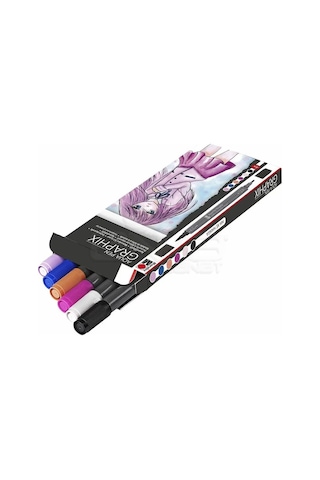 Marabu Graphix Aqua Pen 6lı Set Make Manga