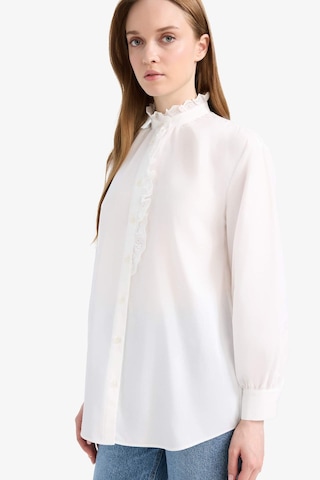 DeFacto Dik Yaka Terry Cotton Uzun Kollu Tesettür Gömlek Tunik F1356AX25SMER105