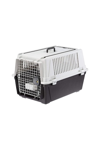 Ferplast Atlas 40 Orta Boy Köpekler İçin Taşıma Kutusu, Köpek Taşıma Kutusu, Güvenlik Kilidi, Havalandırma Izg