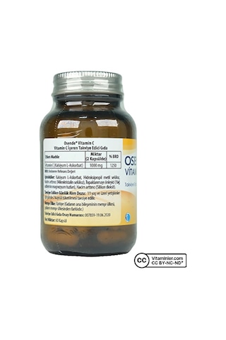 Osende C Vitamini 60 Kapsül