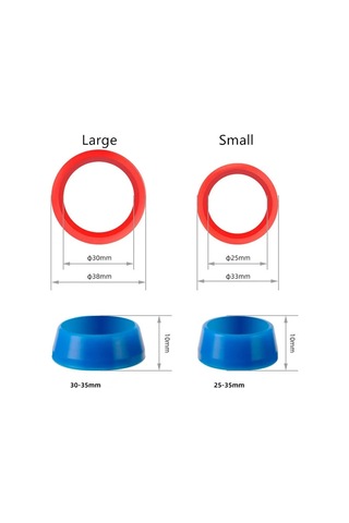 Sones 10 Adet Dağ Bisikleti Sele Borusu Su Geçirmez Toz Geçirmez Kılıf, Renk: 30-35 Mm İçin Mavi