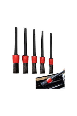 Oto Detay Fırçası, Araba Temizleme Fırçası, Islak Ve Kuru Kullanı