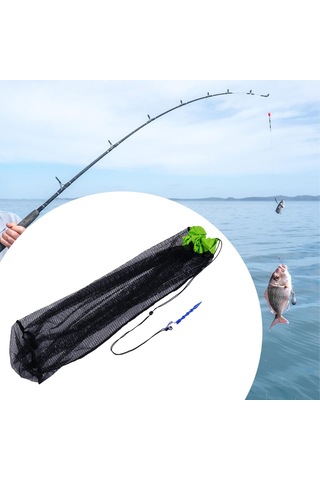 Suntek Balık Ağı Çantası Katlanır Açık Sazan 60x100cm