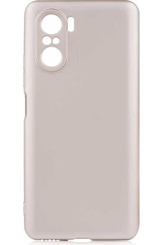 Xiaomi Redmi K40 Kılıf Zore Premier Silikon Kapak Gold
