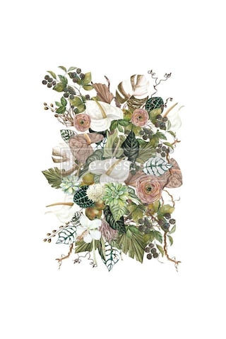 Redesign With Prima Dekor Transferleri, Anthurium, 61x89 Cm Genel