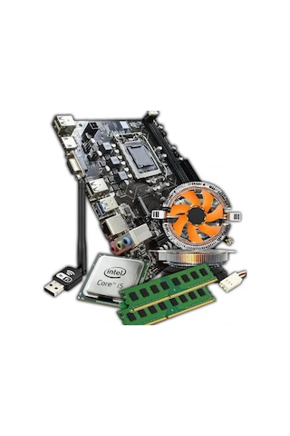 J-tech S676 İ5-2300 3.10ghz 4 Çekirdek + 8gb Ram + H61 Wifi Anakart + Fan Bundle Set