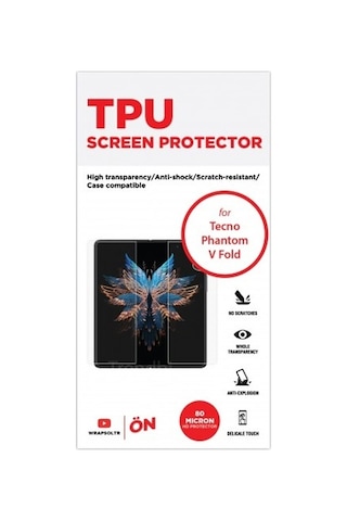 Tecno Phantom V Fold Ekran Koruyucu Tpu Film