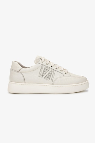 Valmenti Kadın Hakiki Deri Bej Sneakers & Spor Ayakkabı 1116 1362-33 Bn Ayk Y25 Bej Fltr Bej