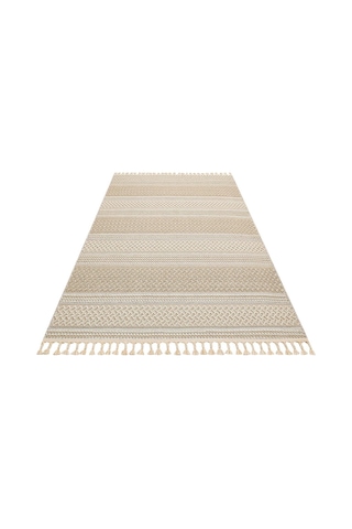 Eko Halı Soho Sh 05 Beige Hav Toz Vermez Hasır Dokuma Modern Makine Halısı Bej