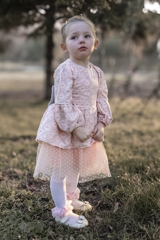 Kız Bebek Elbise Kız Çocuk Elbise Doğum Günü Parti Düğün Elbise Tüllü Uzun Kol Astarlı Bebek Giyim Elbfynktul 001