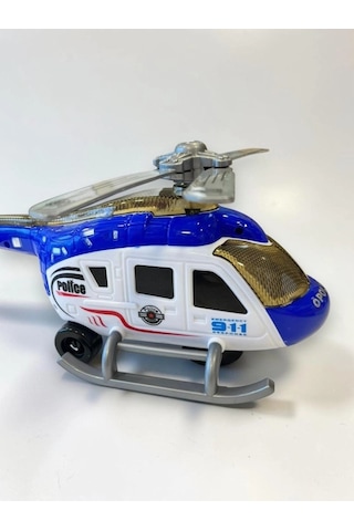 Mey İthalat 8814 Sesli Işıklı Çarp Dön Helikopter-krs
