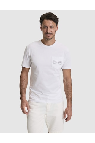 Pierre Cardin Erkek Beyaz Tişört 50327866-vr013