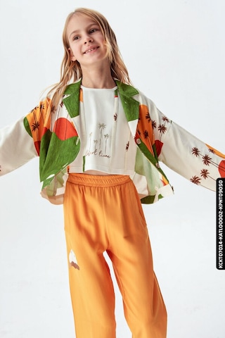 Xo Kids Kız Palmiye Pantolon 8-14 Yaş 54330 Kpnt09050 Hardal
