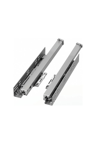 Smart Slide Frenli Tam Açılım 500 Mm Mandallı Çekmece Rayı