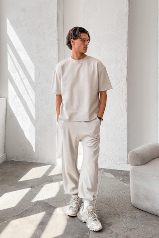 Taş Cozy Premium Basic Paça Lastik Eşofman Taş