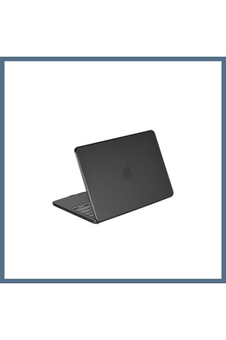 Buradabulabilirsin Macbook Uyumlu Neo Şeffaf Macbook Uyumlu Kapak - Siyah Bbz