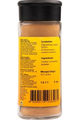 Hayfene Seylon Seylan Tarçın Öğütülmüş 35 G