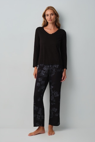 Suwen Maria Pijama Takımı Wsh10510099911 Siyah