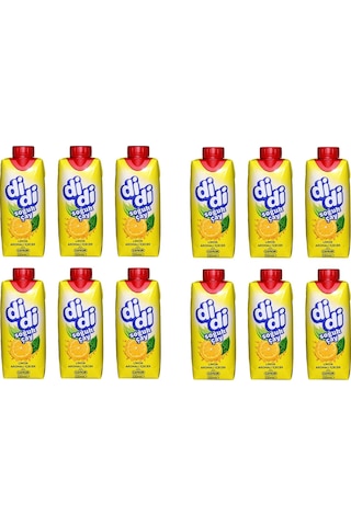 Çaykur Didi Limon Aromalı Soğuk Çay Kutu 330 Ml X 12 Adet
