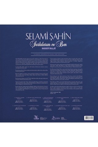 Selami Şahin - Şarkılarım Ve Ben / Nostalji Plak