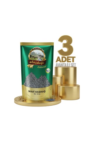 Aluçdağı Mavi Haşhaş 3x100 Gr