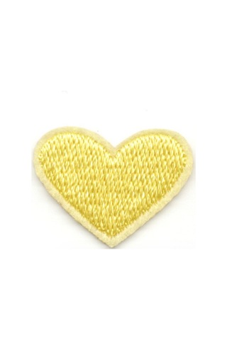 22 Adet 2,2x2 Cm Boyutlarında, Kendinden Yapışkanlı, Ütüyle Yapıştırılan Aşk Nakışı