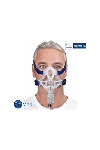 Resmed Quattro Fx Cpap Maskesi - Small Ağız Burun Cpap Maskesi