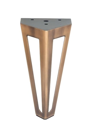 Karakoçaksesuar Karakoç, Neptün 14 Cm Metal Antik Bakır Koltuk,Baza,Mobilya Ayağı