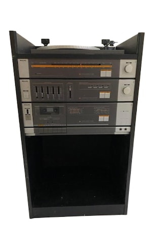 Philips F1340-60 052 Üç Katlı Pikaplı Müzik Seti