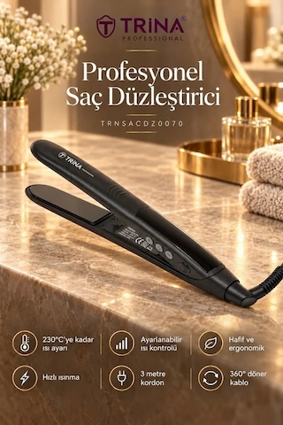 Trina 0070 Profesyonel Saç Düzleştirici