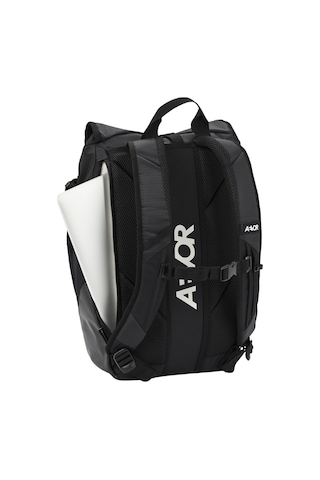 Aevor Roll Pack 20l Sırt Çantası, Su Geçirmez, Dizüstü Bilgisayar Bölmeli Siyah