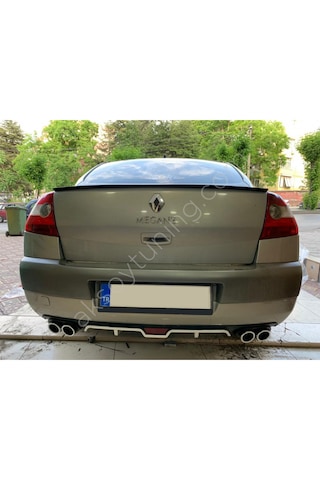 Renault Megane 2 Uyumlu Yedek Parça Üniversal Arka Tampon Difüzör
