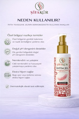 Şifakür İntim Temizleme Jeli 100 ML