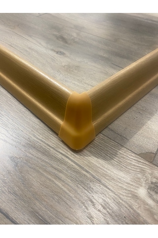 6 Cm Sütlü Kahve Süpürgelik İç Köşe Dış Köşe Aparat