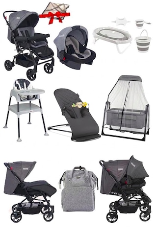Tommy Baby 12 Parça Çeyiz Seti Bebek Arabası - Puset - Beşik - Ana Kucağı - Mama Sandalyesi - Küvet Takımı - Bebek Bakım Çantası Tommy Baby 12 Parça Çeyiz Seti Bebek Arabası - Puset - Beşik - Ana Kucağı - Mama Sandalyesi - Küvet Takımı - Bebek Bakım Çantası