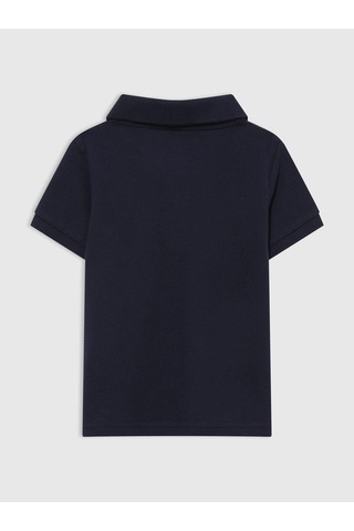 Erkek Bebek Lacivert Gap Logo Polo Yaka T-shirt-6057 Lacivert-002