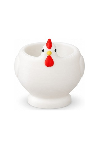 Tavuk Figürlü Tekli Yumurtalık Chicken Egg Cup Çok Renkli