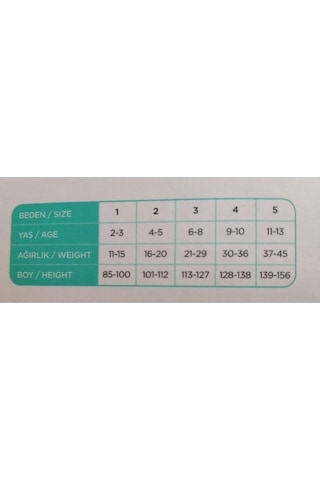 Penti Kız Çocuk Siyah Mikro 40 Mus Külotlu Çorap 6'lı Siyah