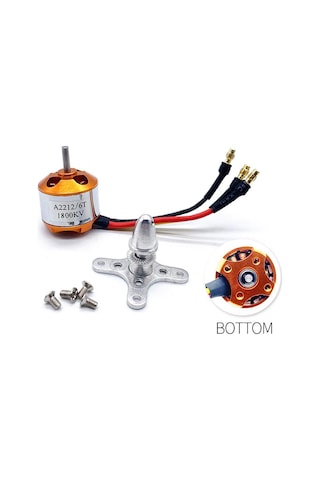 Alkatronik-A2212 1800Kv Fırçasız Motor Multicopter Rc Drone 2S-3S Lipo