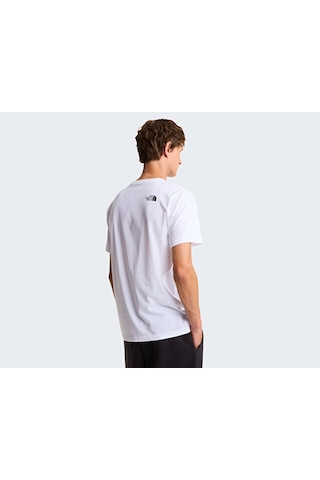 The North Face M Evolution Box Half Dome Erkek Outdoor Tişörtü Nf0a8g9cfn41beyaz Beyaz