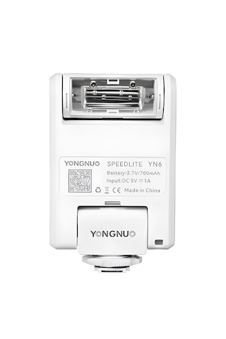 Yongnuo Yn6 Micro Bataryalı Sony Uyumlu Tepe Flaşı Beyaz