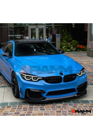 Bmw M3 M4 F80 F81 F82 F83 Ön Lip Parlak Siyah