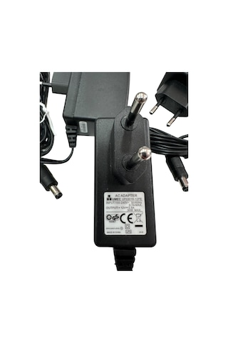 12 Volt 2.5 Amper 2.5 5.5mm Kaliteli Modem Adaptör