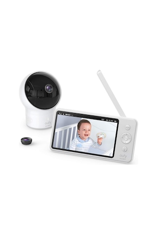 Eufy Güvenlik Bebek Monitörü Cc,5 Inç Geniş Ekran - 720p Hd - Geniş Açılı Görüş - Gece Görüşü Telsiz Telefonlar