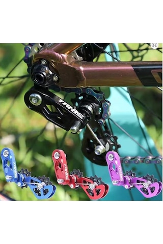 Tanke Bisiklet Mtb Dirt Jump Zincir Gergisi Gerdirici Tek Hız Dönüşüm Aparatı Siyah Renkli