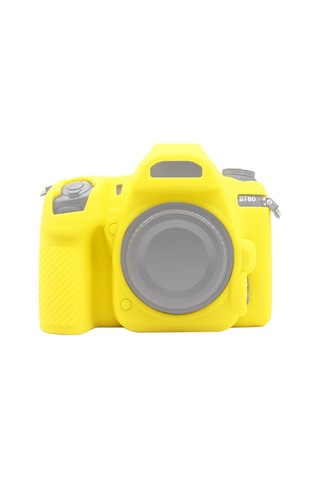 Nikon D780 İçin Puluz Soft Silikon Koruyucu Kılıf Sarı Diğer