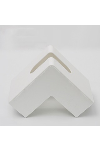 Sones Yaratıcı Basit Ev Plastik Peçete Kağıdı Saklama Kutusu Beyaz