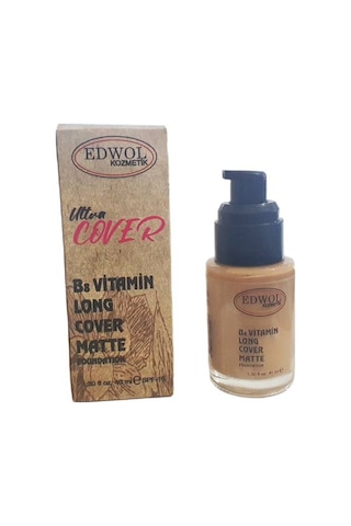Edwol Long Cover Matte Foundation 010 Medium Ivory