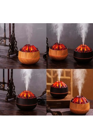 Venandin Nvr-351/sx-e35 Hava Nemlendirici Aroma Difüzörü Led Işıklı 300ml Buhar Makinesi Koku Yayıcı